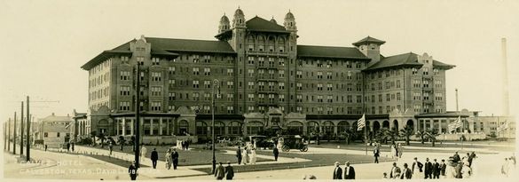 Hotel Galvez opened in 1911 as a show of Galveston's recovery following the 1900 Storm. 