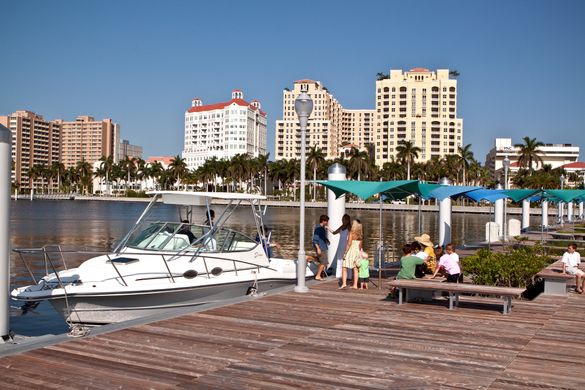 West Palm Beach docks