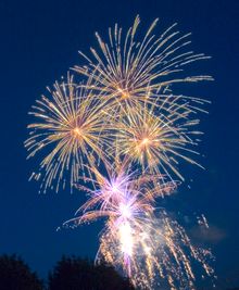 Fireworks at Flambards
