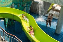 Kid's water slide at RIMBA Jimbaran Bali