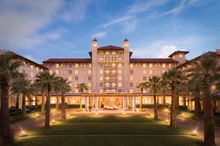 Hotel Galvez & Spa, A Wyndham Grand Hotel, is the only historic beachfront hotel on the Texas Gulf Coast.