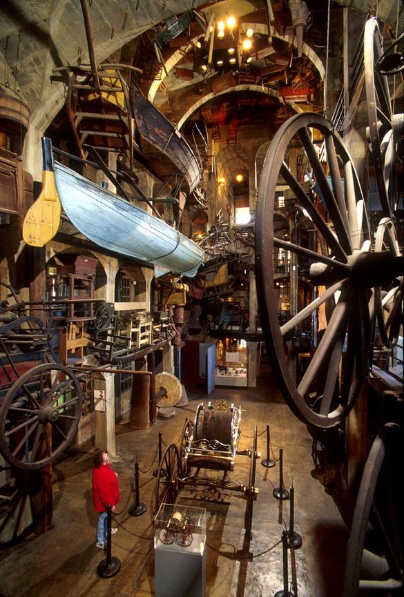The Mercer Museum in Doylestown is one of three buildings that form the legacy of Henry Chapman Mercer, an eccentric historian, 