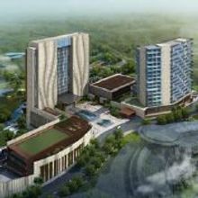 The Ritz-Carlton, Mission Hills rendering of arial view