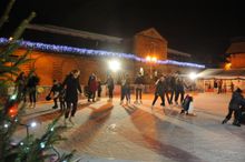 Ice skating in Lincoln