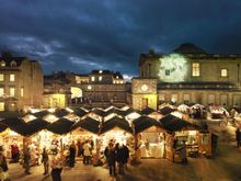Bath night Christmas markets