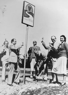 Stellenbosch wine route -1971 sign