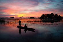 The Okavango Delta in Botswana