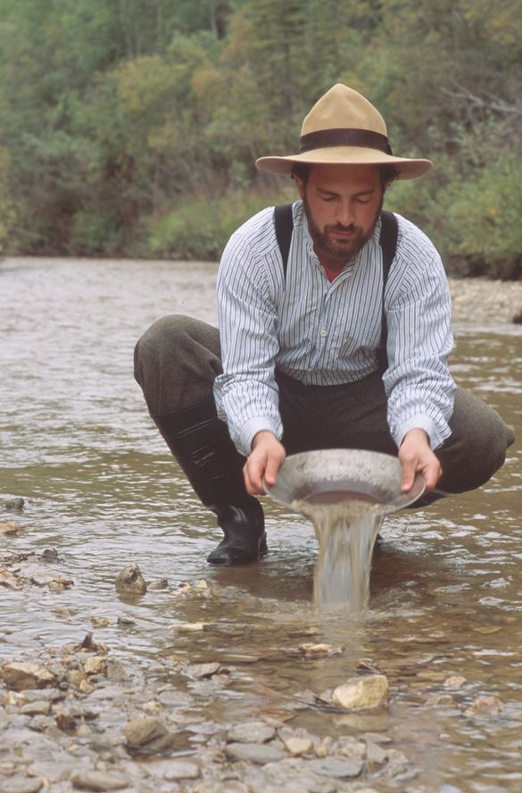 Panning for Gold, Yukon
