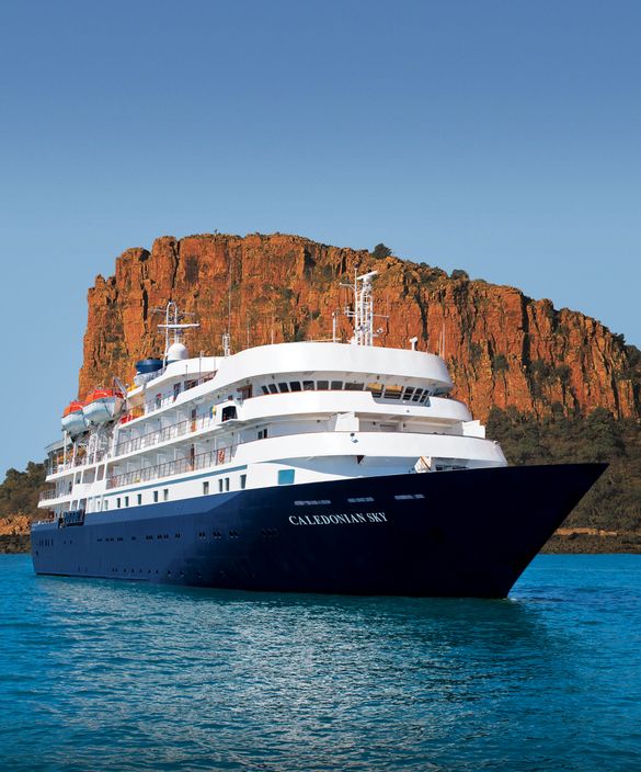 APT’s MS Caledonian Sky in the Kimberley