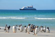 APT’s Sea Explorer in Antarctica.