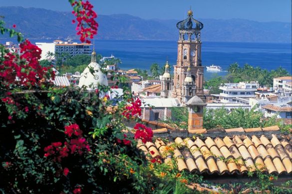 View from Puerto Vallarta's Hacienda San Angel