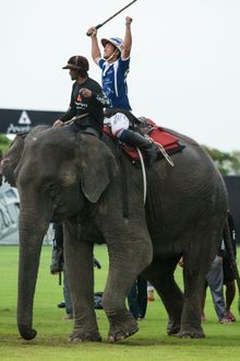 King Power's Satid Wongkraso scores the winning shot 