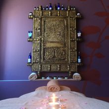 NYR Spa with Products & Candles