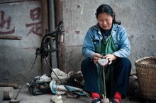 Street scene, Sichuan, China