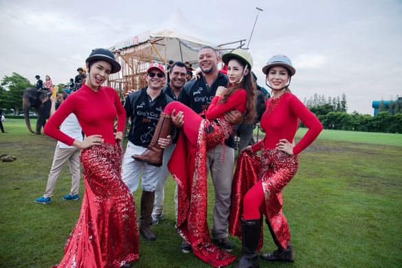 New Zealand All Blacks and Miss Tiffany Ladyboys 