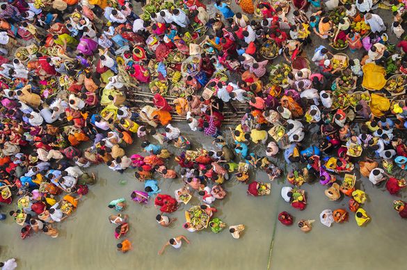Chhath Puja Festival, Bihar, India by Manoj Bishwas