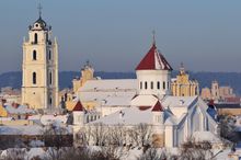 Vilnius in winter