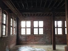 Renovations of the Tinker Flats building are underway to create an open space for the creation and collaboration of artisan food