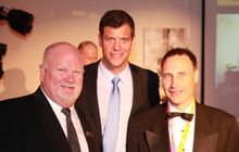 President's Award Winner & Best 4.5-5 Star Property - Phil Hateley (BWA President) Michael Matulick (Concept Amenities) & Jayson