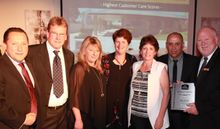 Highest Customer Care Score: Lawrence Heasman, Robert Ransom (BW Beechworth Motor Inn), Rachel Wilkinson, Jenelle Ransom (BW Bee