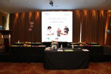 Cooking class set up