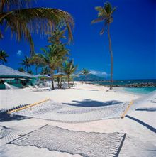 Nisbet Plantation Beach Club in Nevis, West Indies