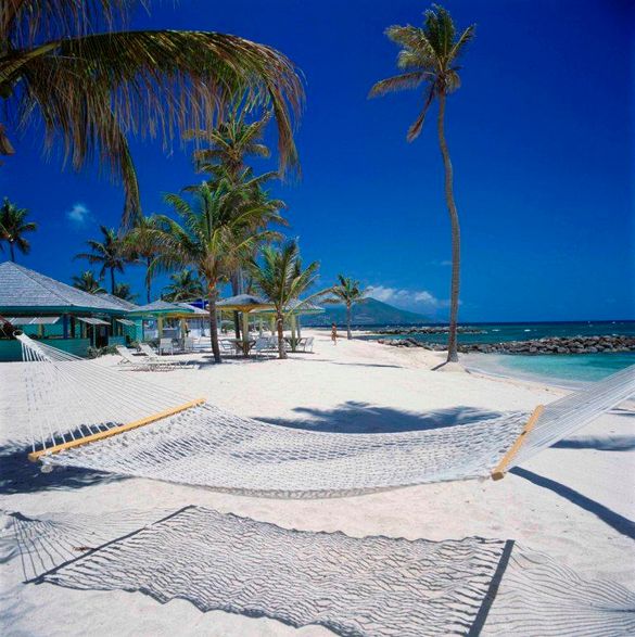 Nisbet Plantation Beach Club in Nevis, West Indies
