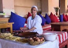 Tigmi Hotel Breakfast - Morocco