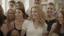 Natalie Dormer with Contiki Travellers