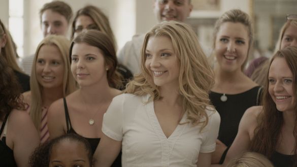 Natalie Dormer with Contiki Travellers
