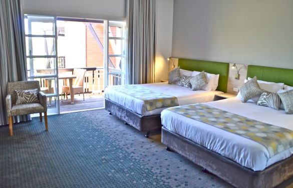 natural colours and light in the new rooms