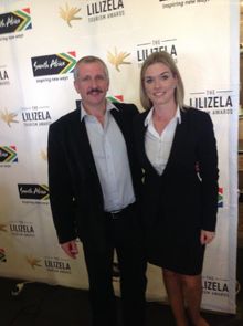 Chelsea Pharo (Aquila Private Game Reserve) and Theuns Vivian