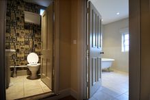 The Bull & Swan Burghley Wild Horse bath room