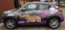 First Car Rental's Rhino Orphanage Nissan Juke