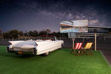 Atura Blacktown's 1960s Cadillac takes centre stage at the Skyline Drive In Movie Theatre