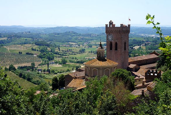 San Miniato Tuscany Via Francigena