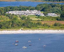 The eco luxury Inn by the Sea on Crescent Beach is ten minutes from Portland