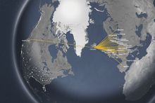 Portland, Oregon network from Europe
