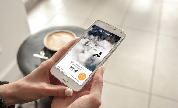 Tour Via Me mobile interface