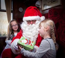 Santa at the Kent & East Sussex Railway
