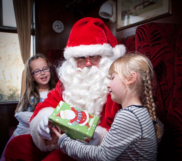 Santa at the Kent & East Sussex Railway