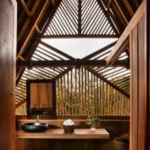 11 natural huts set up in the national park