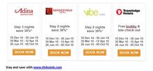 Book Ahead for Your 60 Days of Play: TFE Hotels Offers Up to 30% Off Your Next School Holiday With the Family