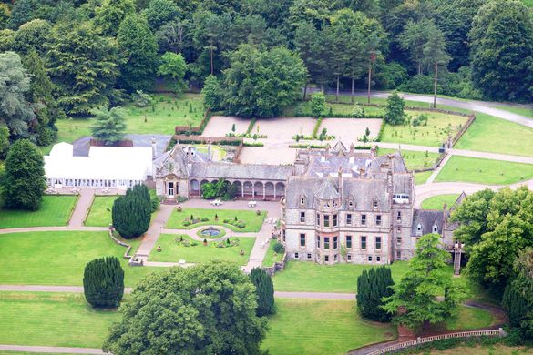 Castle Leslie Estate in Ireland
