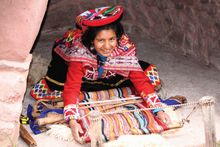 Weaving in Peru