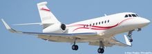 The Falcon 2000 and other long range jets saw a growth in demand