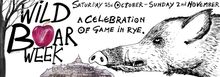 Wild Boar week