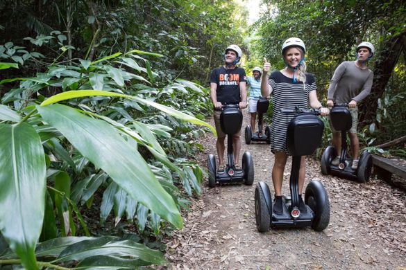 Segway tours through Conway National Park, The Whitsundays