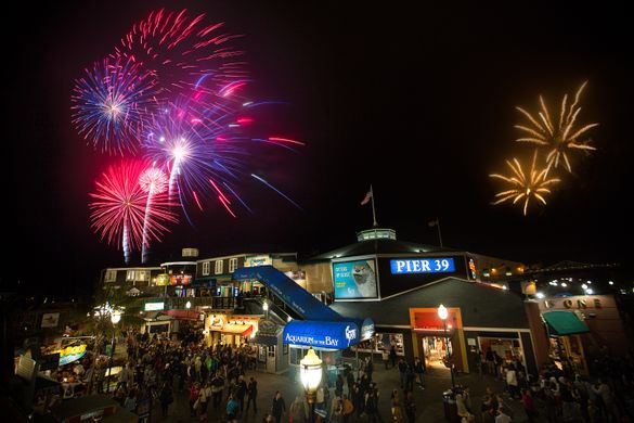 PIER 39's October Fireworks Series