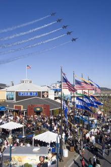 PIER 39's Fleet Week Celebration